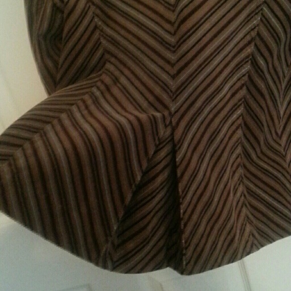 NAUTICA Corduroy Brown Striped Jacket - Picture 4 of 4